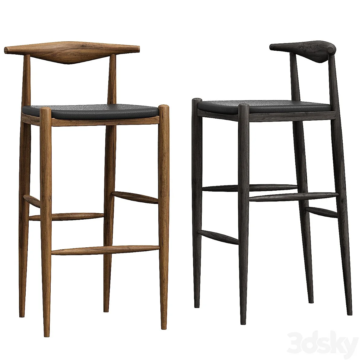 Bar stool elbow
